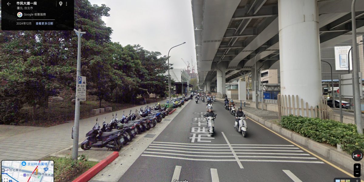 台北車站周邊 機車停車費漲價!單日最高 50 元,比原本貴 2.5 倍