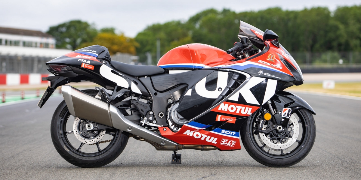 退出賽事離別禮!SUZUKI特製專屬HAYABUSA給旗下耐久車手