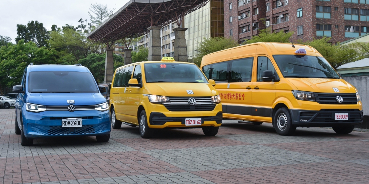 福斯商旅全台唯一五座輪椅位無障礙旗艦車款Crafter福祉計程車正式啟航