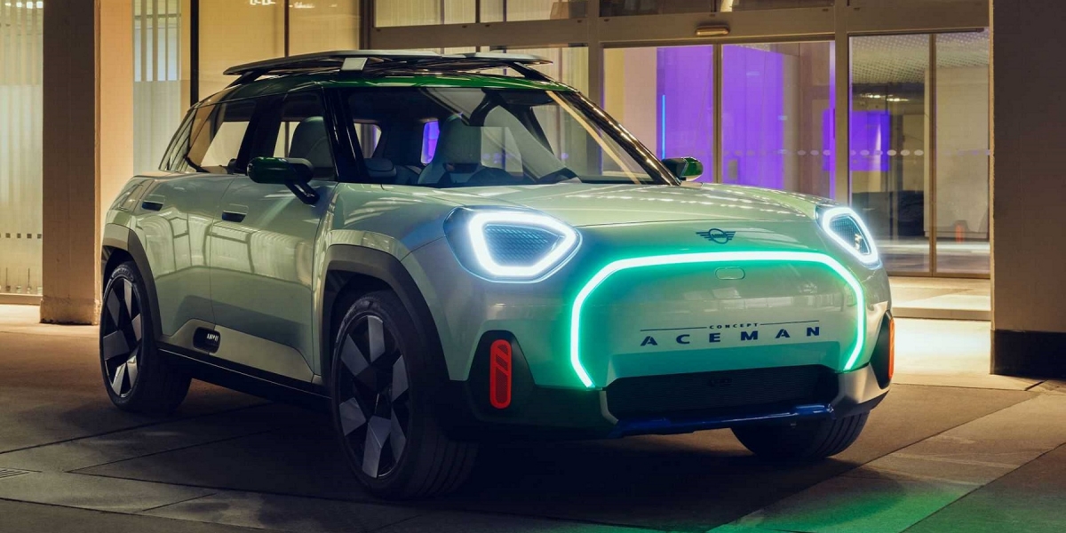簡約英倫風搭配未來科技感!Mini 首款純電跨界車型Concept Aceman正式發表