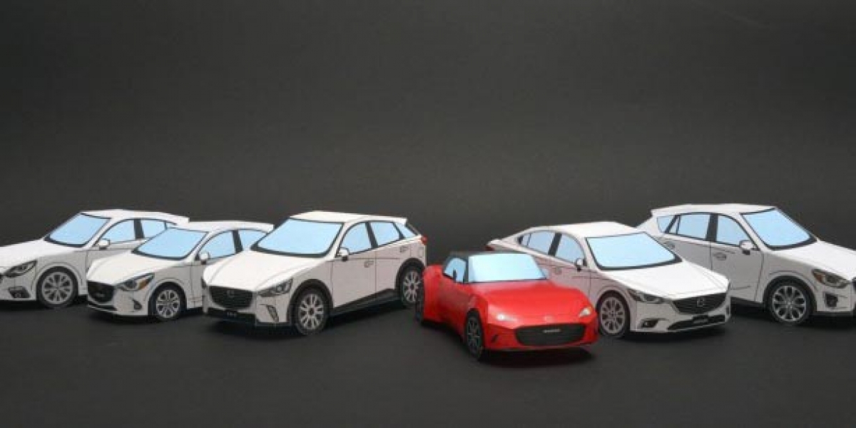 怕你太無聊,MAZDA、HONDA都推出在家可折的模型玩具