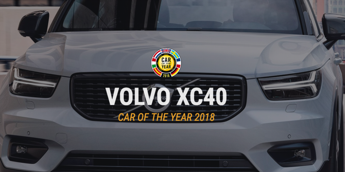 超強實力傲視群雄,Volvo XC40榮獲歐洲年度風雲車寶座
