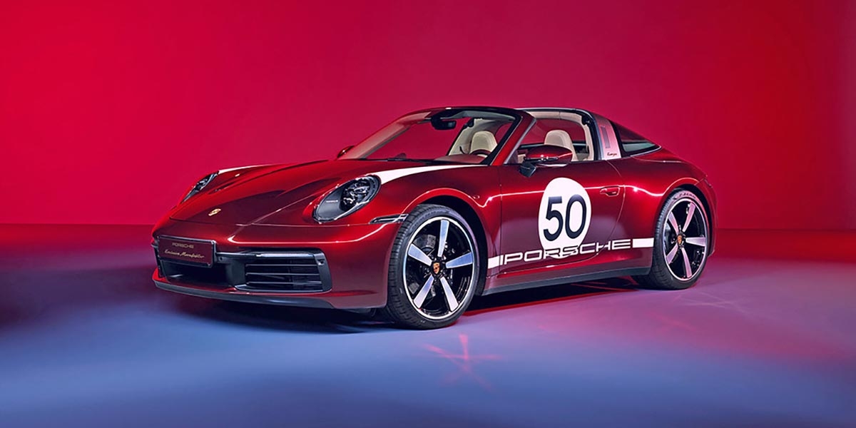 回到黃金年代,Porsche推出Targa 4S特仕車型Heritage Design Edition!