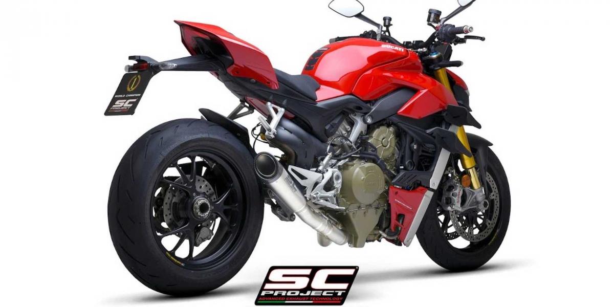 嫌你的街頭幹架王還不夠吵?SC Project推出Ducati Streetfighter V4專用排氣管!