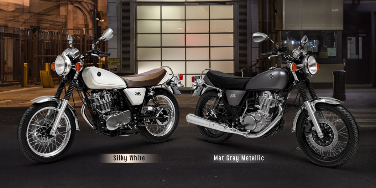 白色優雅、灰色低調!2024 YAMAHA SR400 泰國26.5萬台幣新色發表