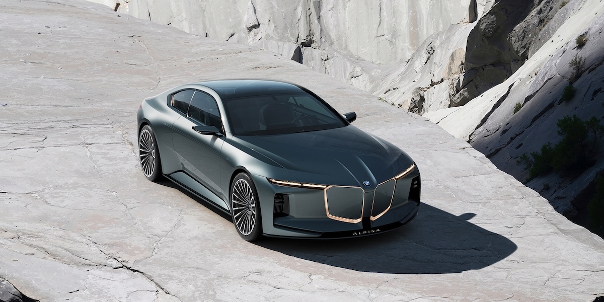 BMW Alpina首款自主概念車現身！V8鯊魚鼻GT跑旅震撼Villa d'Este