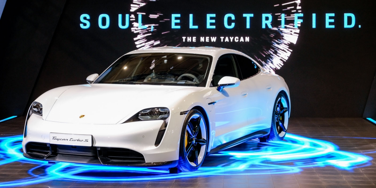 2020世界新車大展。Porsche Taycan正式在台發表