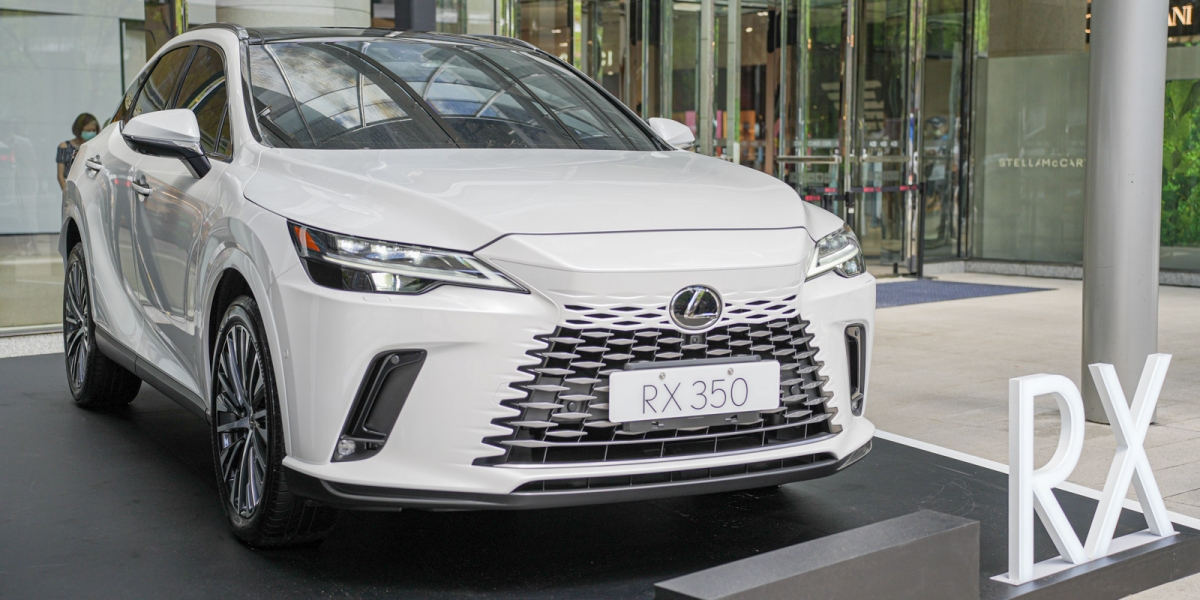 全新世代LEXUS RX登台首演 信義區A13限定展示中