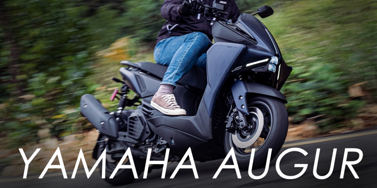 高科技異形!YAMAHA AUGUR 轉向輔助、可變色溫頭燈雨夜實測