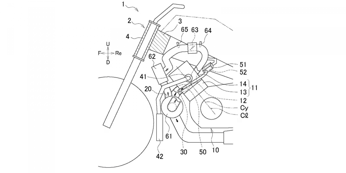 Yamaha E-Turbo 新專利曝光:高壓電推渦輪,不用電池組,低轉爆發零延遲!