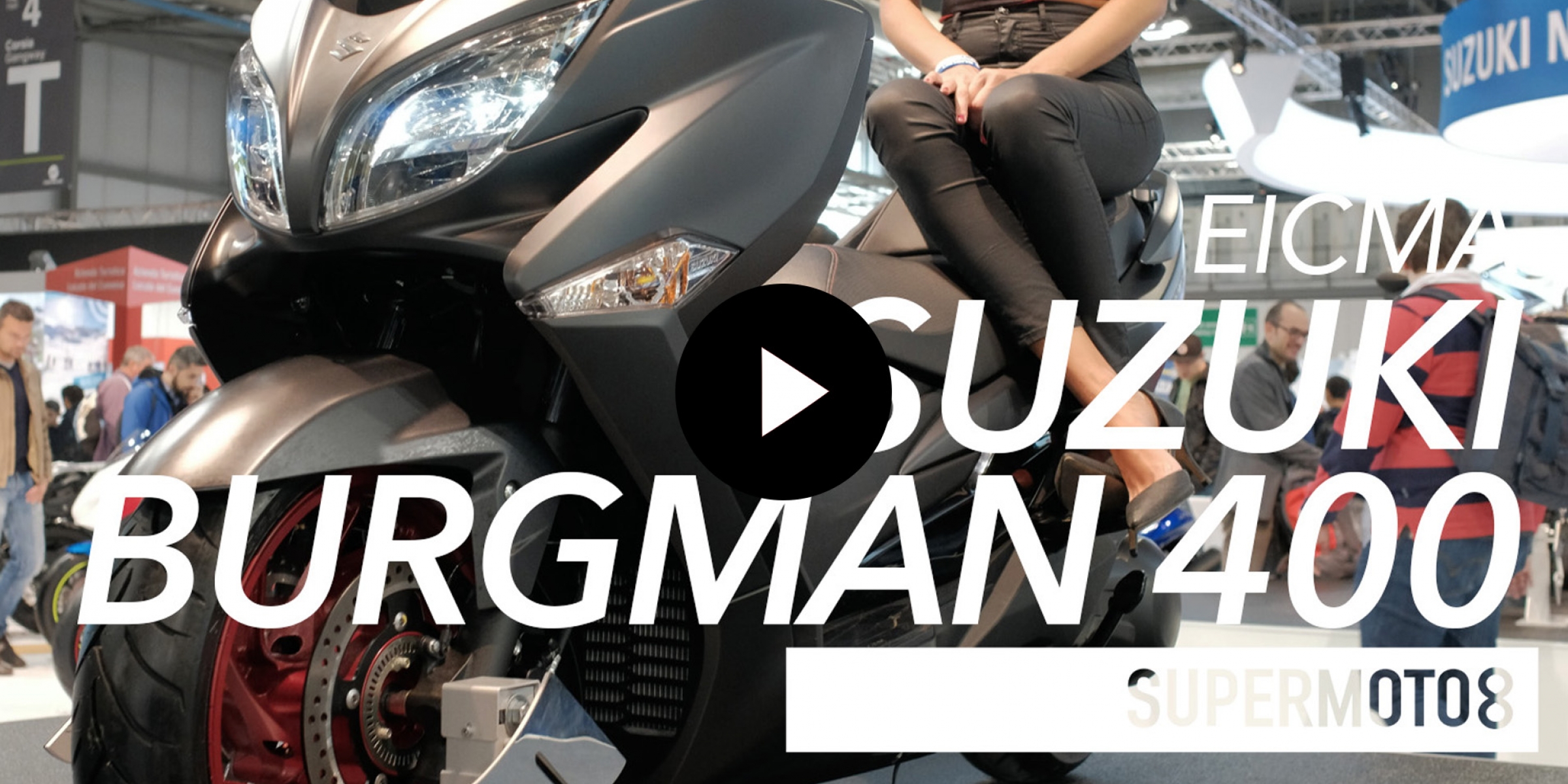 2017 SUZUKI BURGMAN 400 米蘭車展實拍