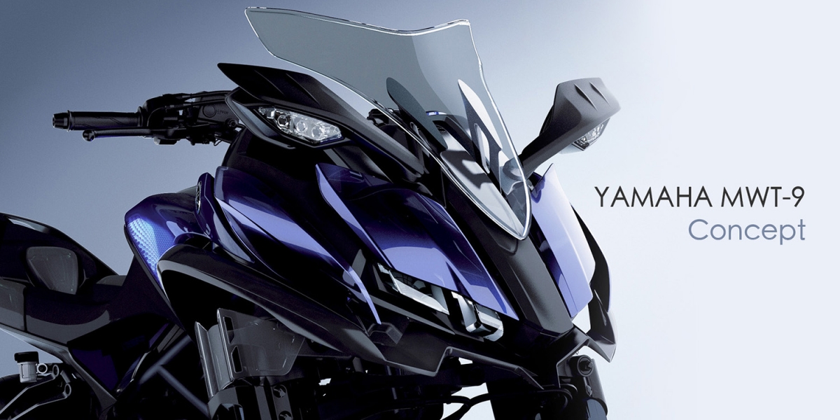 三輪猛獸。Yamaha MWT-9 概念車 東京車展登場