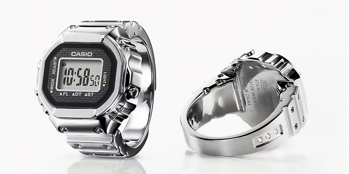 戴在指尖的時間藝術!Casio 推出 G-SHOCK 靈感「戒指手錶」
