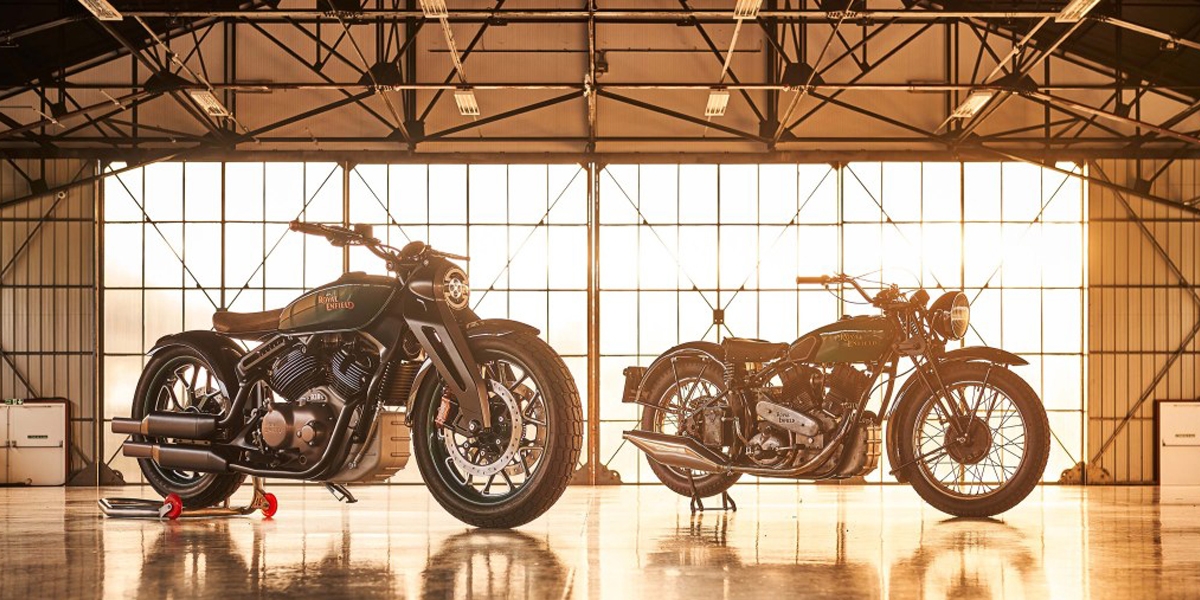 DieselPunk柴油龐克概念現身。Royal Enfield KX Concept