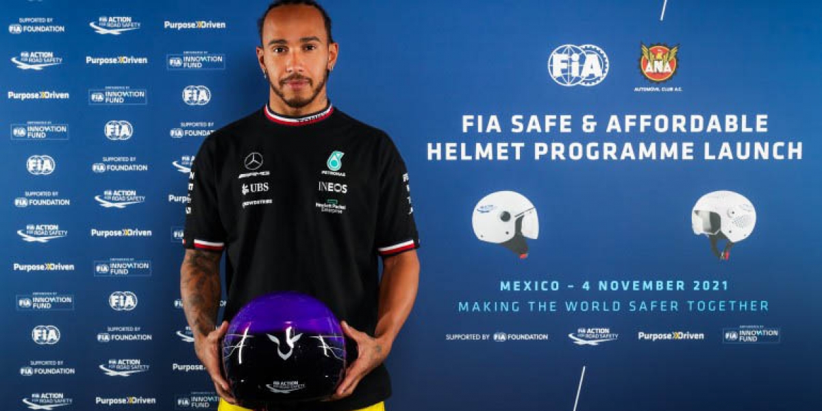 促進全世界的機車安全,FIA推出「大家買得起」安全帽 還找F1車手代言