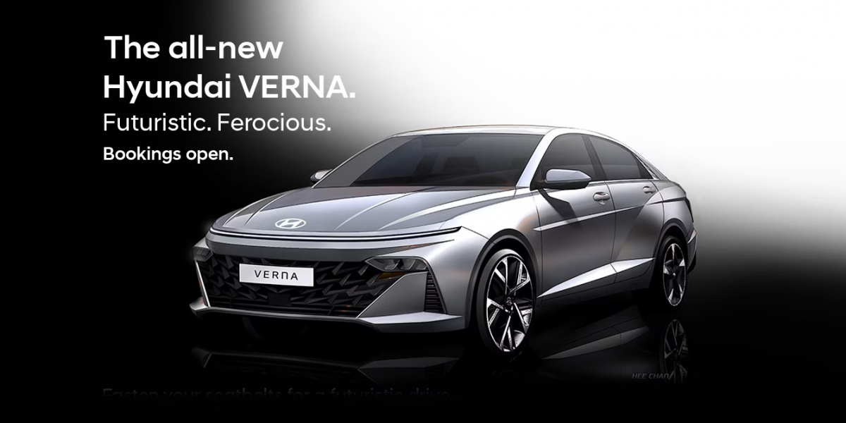 外觀華麗變身、採1.5升雙動力 大改款 Hyundai Verna 即將登場
