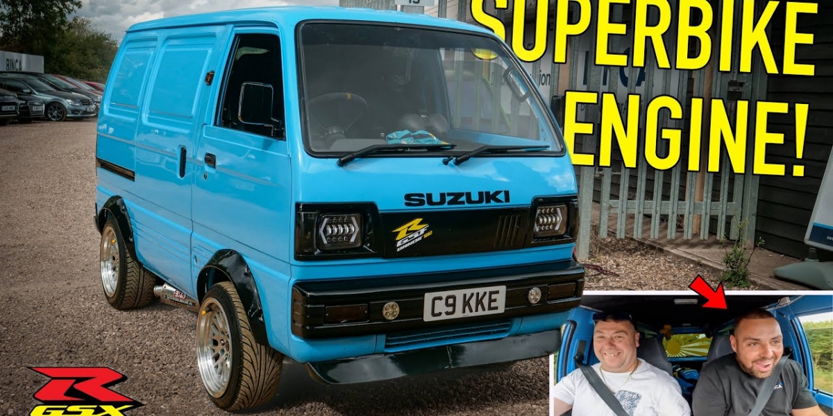 裝大海盜引擎的迷妳箱型車!SUZUKI SUPER CARRY Bandit 1250
