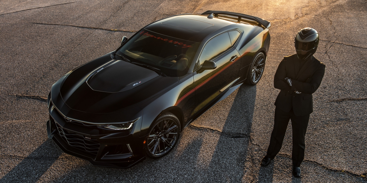 1000 HP 的美式肌肉車。 驅魔者Camaro ZL1 by HENNESSEY