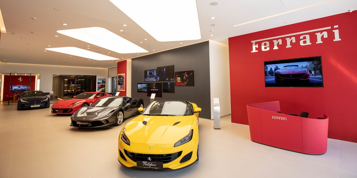 官方新聞稿。全亞太區首間亮相,Ferrari 法拉利臺中展示中心重新盛大開幕