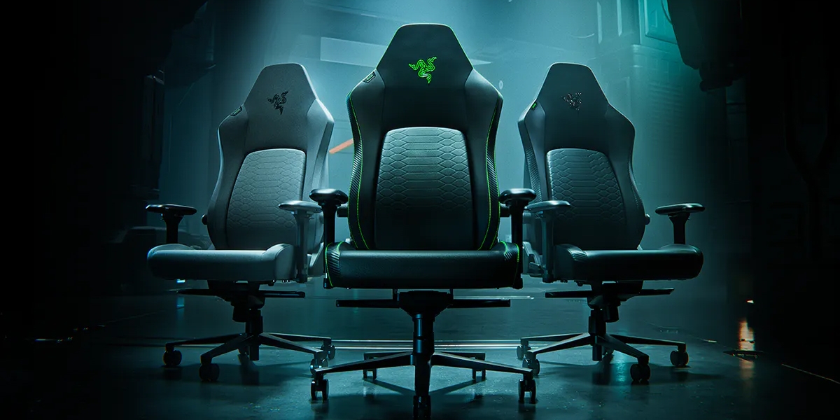 Razer 在 CES 上展示了觸覺回饋椅墊和升級版電競椅等新品!