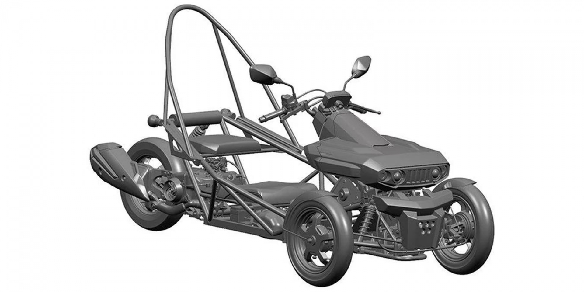 Suzuki 傾斜式三輪車概念設計曝光:低成本城市移動方案的市場戰略觀察