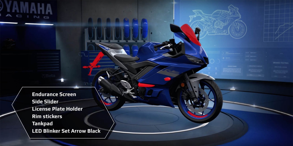YAMAHA R3歐洲推出Sport Pack,台灣山葉選配件似乎更超值!