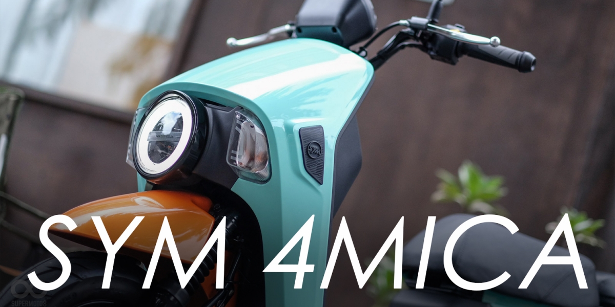 撐起斜槓人生的文青小車。SYM 4MICA 試乘體驗