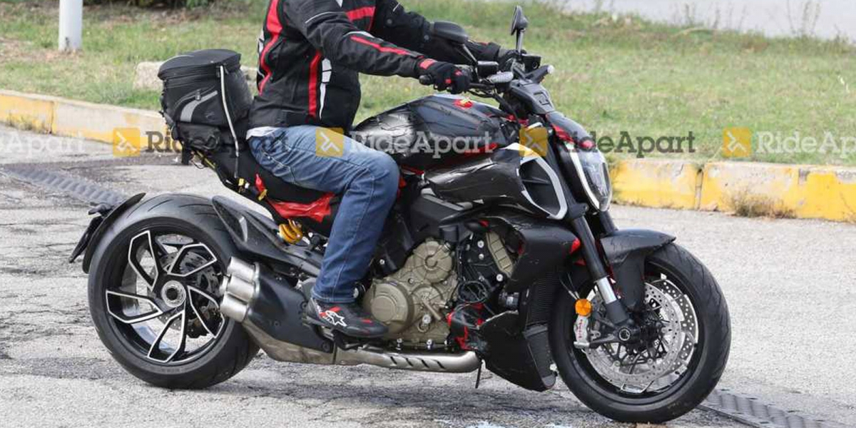 V4心臟的惡魔領航員!Ducati Diavel V4 間諜照曝光