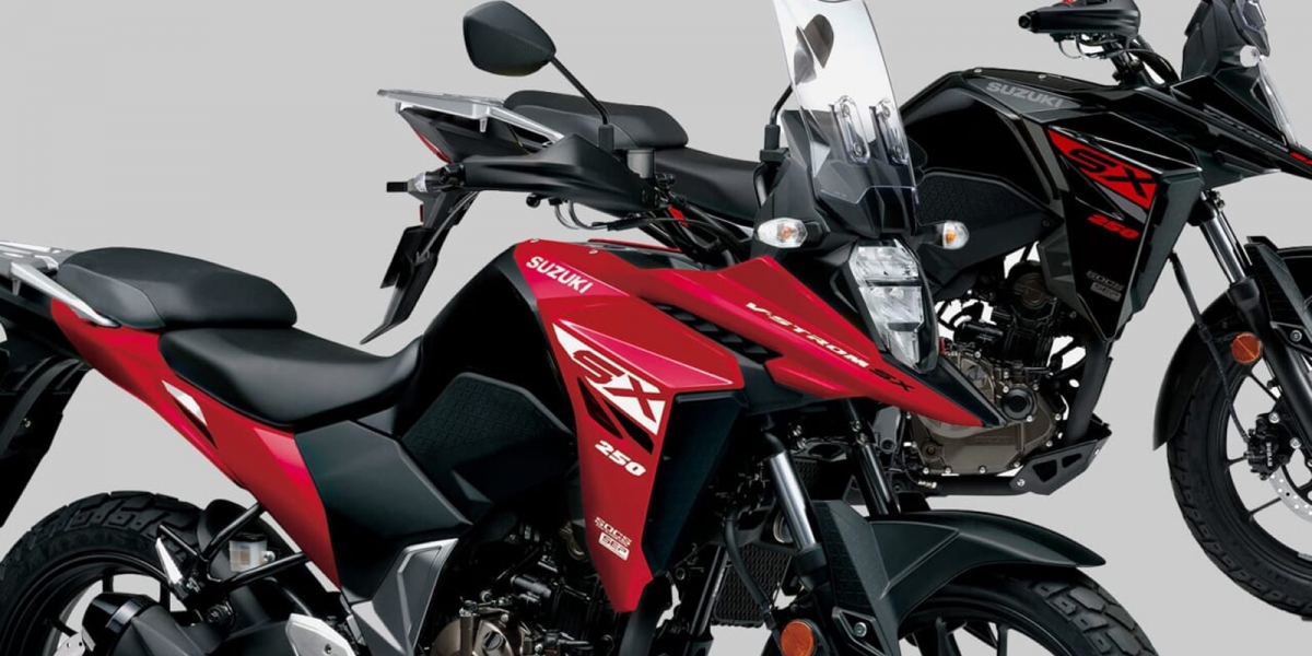 閃耀金屬紅重磅來襲!Suzuki V-Strom 250SX 2025年式日本亮相