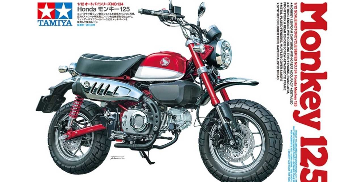 能放進口袋的本田猴。田宮發表1:12 HONDA Monkey 125