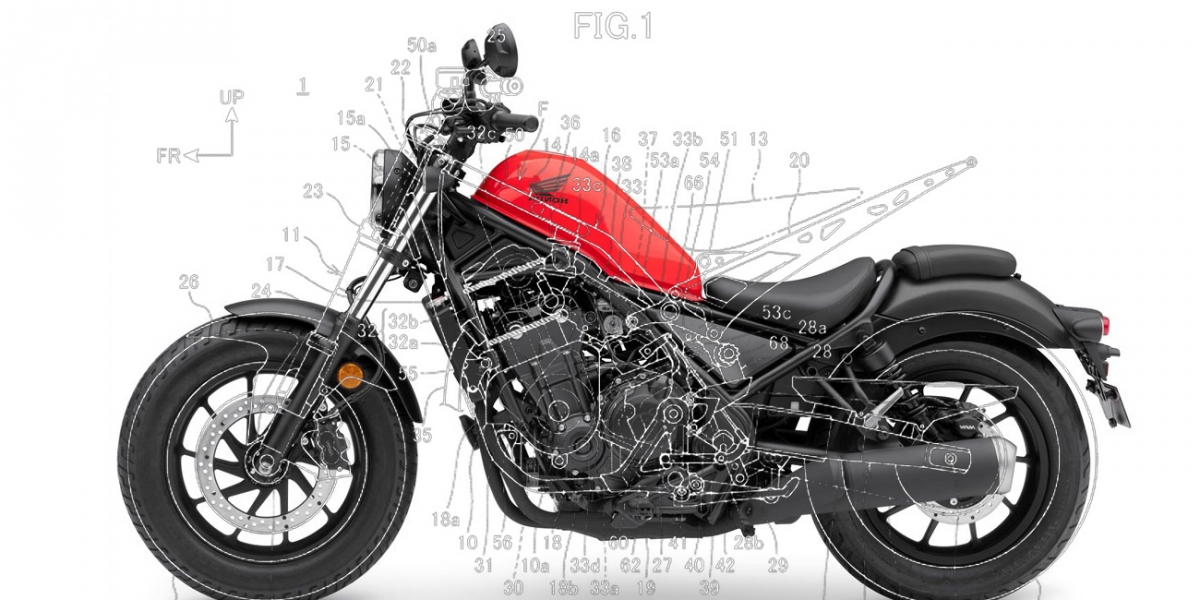 HONDA Africa Twin 1100”孿生“新專利!傳言中的Rebel 1100準備降臨?!