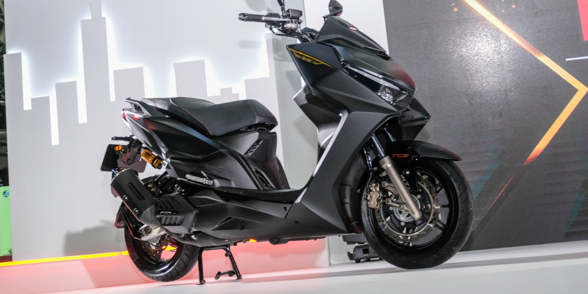 2021摩托車新車展。限量1000台、售價148,800元。KYMCO KRV Ohlins版正式發表!