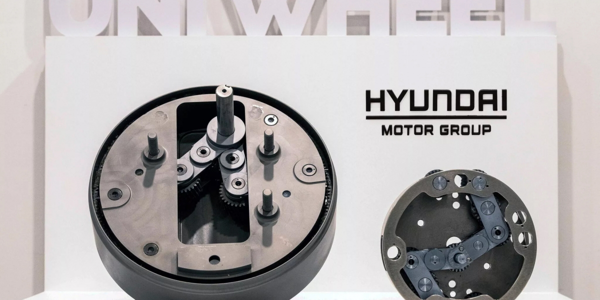 現代汽車推出最新技術Uni Wheel,輪子內建齒輪可獨立輸出