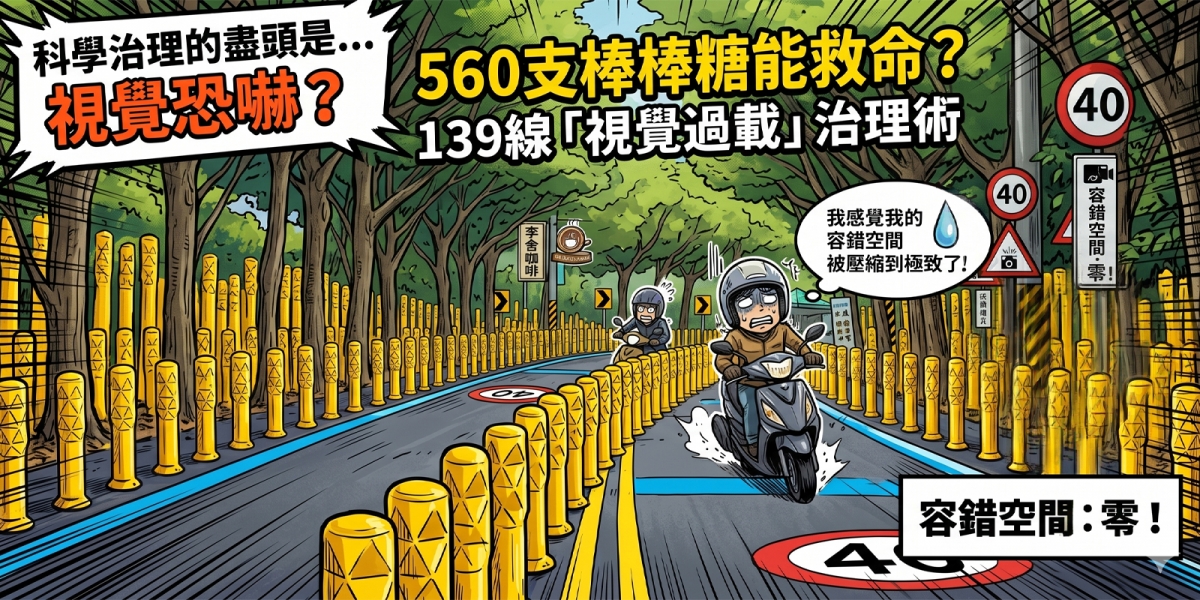 路祭不夠，560支棒棒糖來湊？全台最玄公路「彰化139線道」再出奇招！