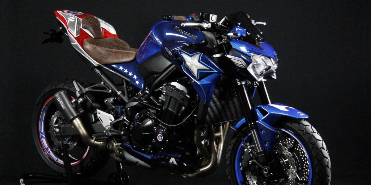 騎上他 你也能拯救世界。KAWASAKI Z900美國隊長塗裝