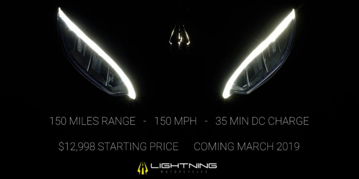 極速240、里程240。Lightning Motorcycles平價電動車款三月登場
