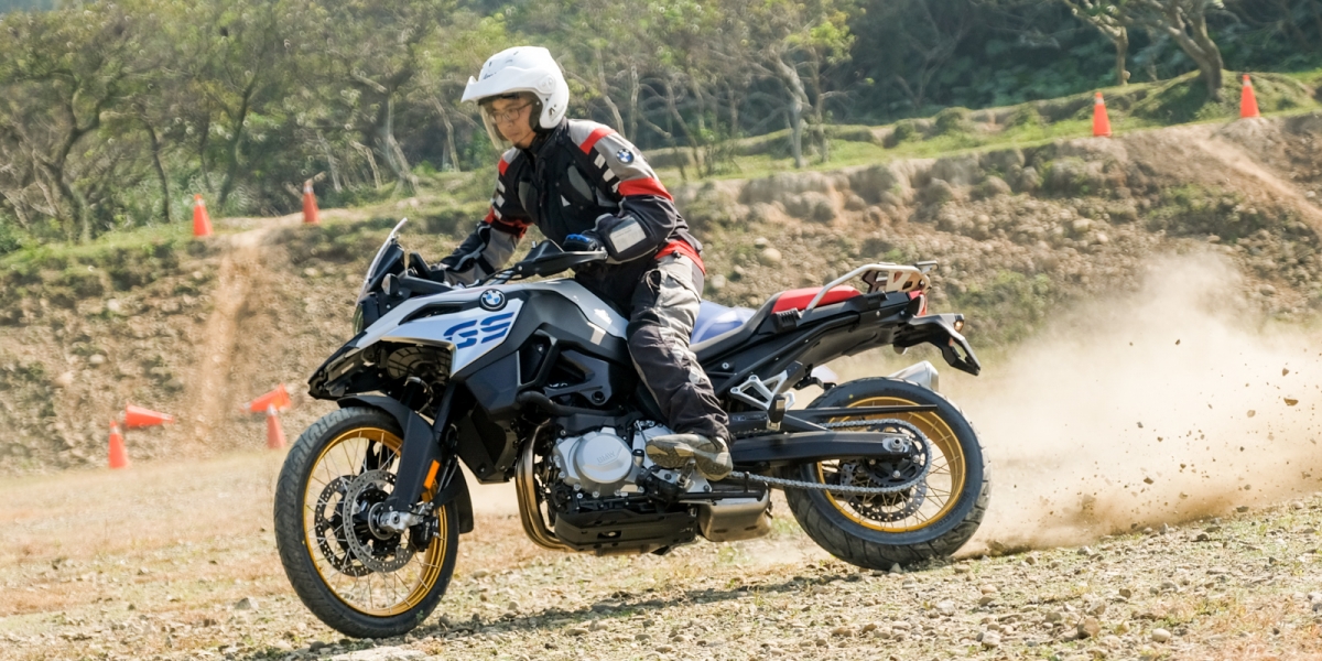 BMW越野課程體驗。F750/850 GS媒體試乘會
