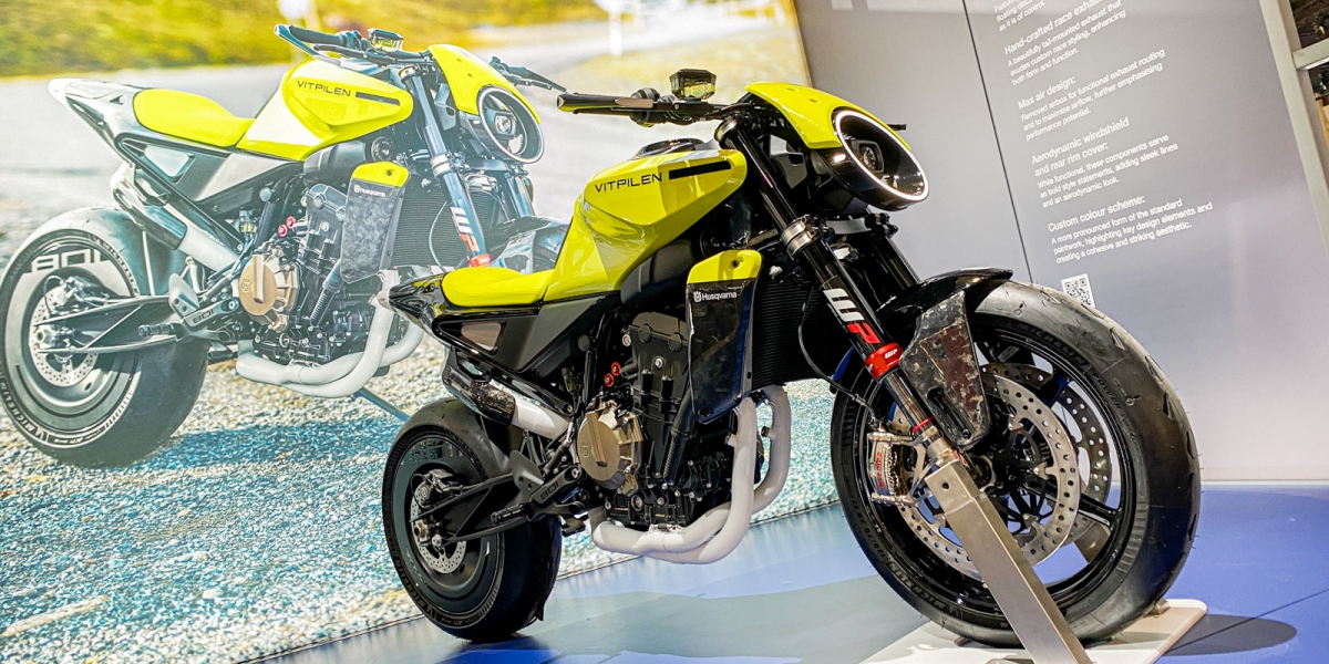 2024米蘭車展。中空頭燈設計亮眼!Husqvarna Vitpilen 801 米蘭亮相