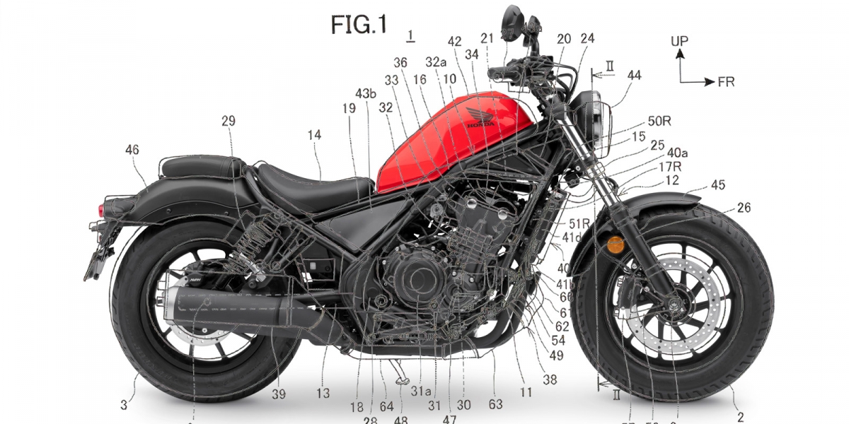 HONDA Rebel 1100準備登場?與AFRICA TWIN共構引擎專利現身!