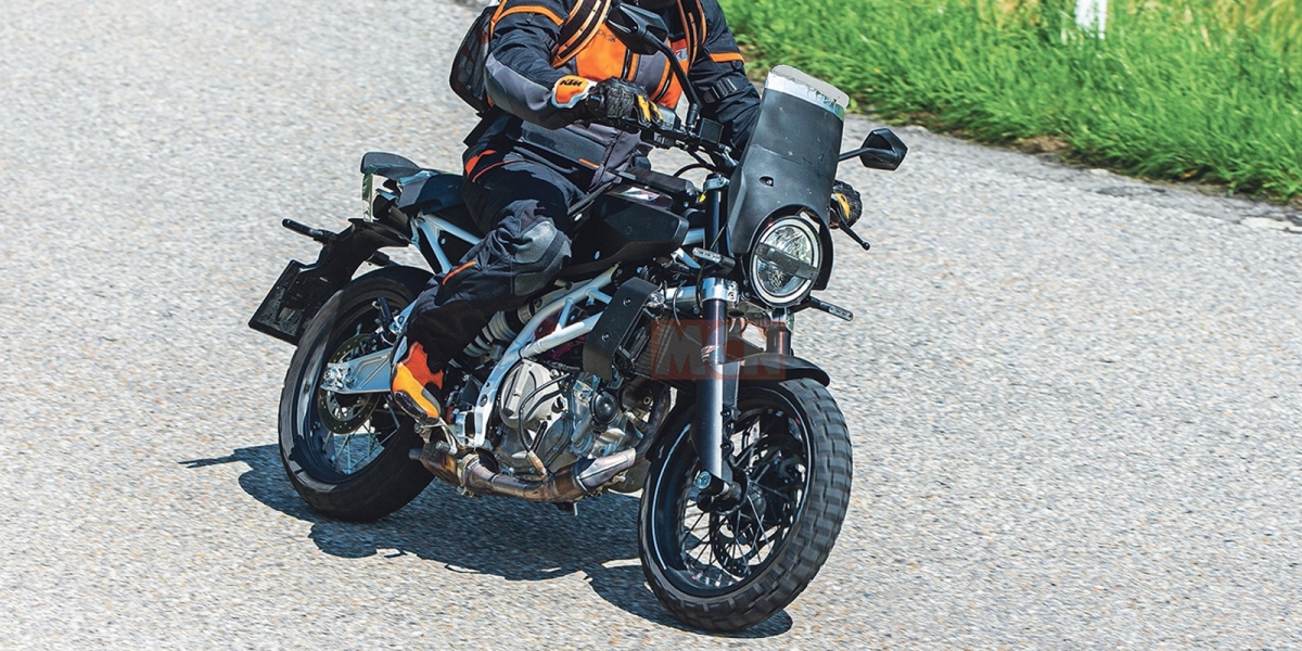 小風鏡、新儀表上身!Husqvarna Svartpilen 401改款間諜照曝光