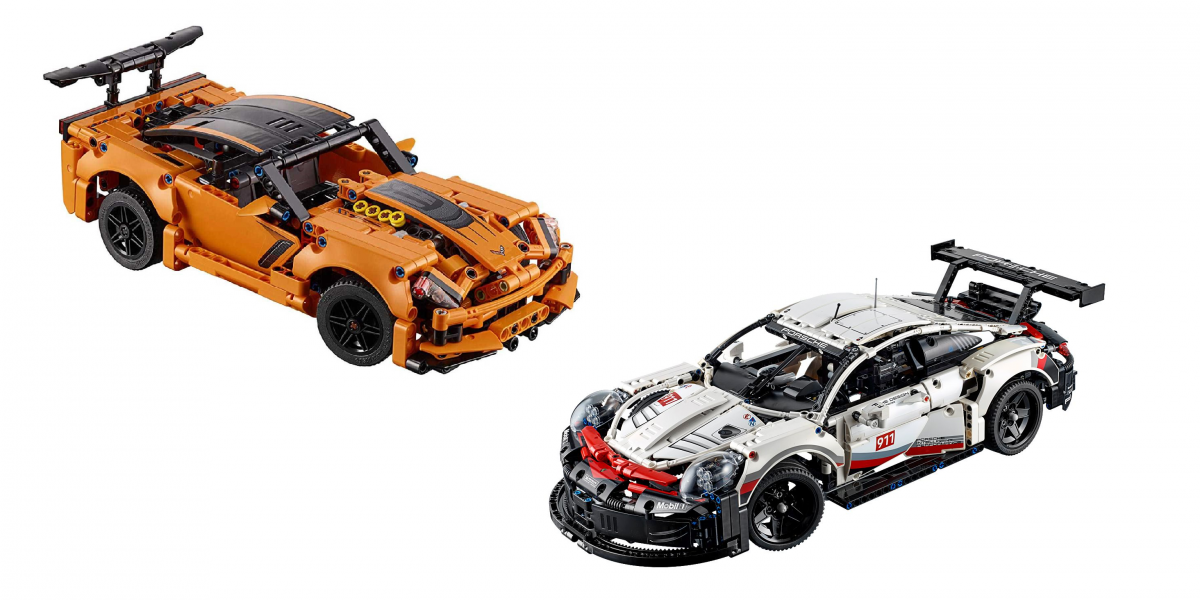 2019樂高車迷必搶!Corvette ZR1以及Porsche 911 RSR!