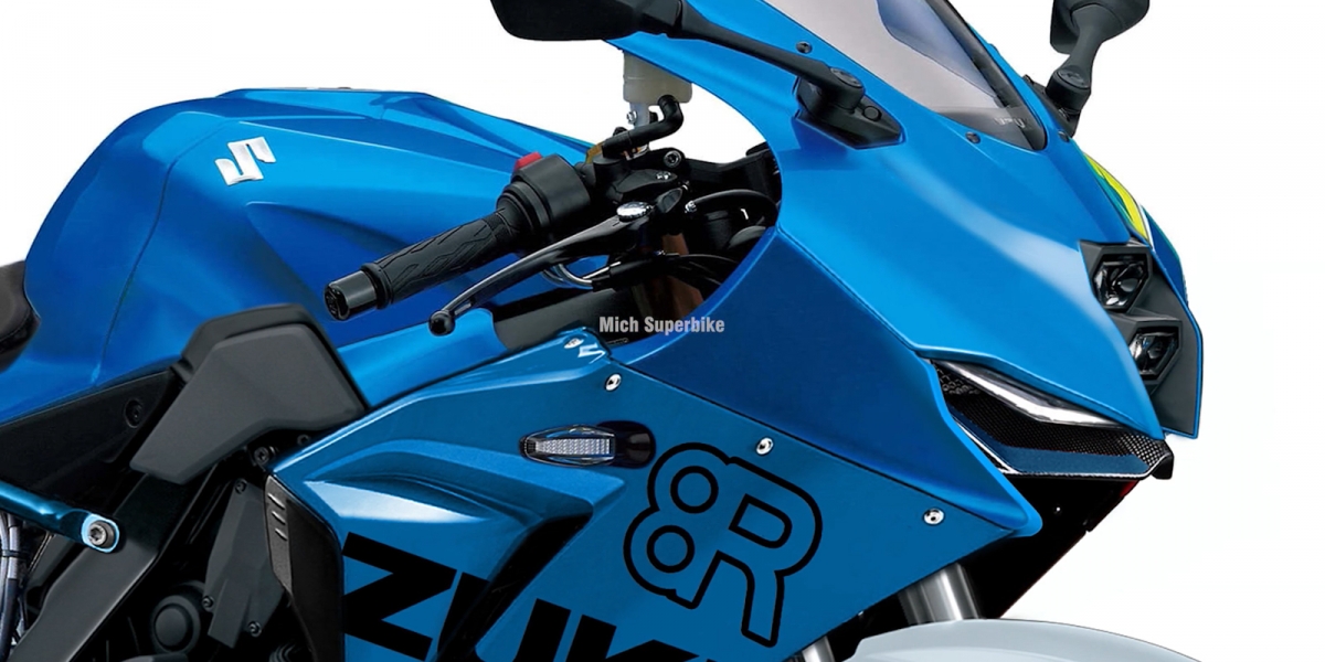 8S加整流罩變8R!SUZUKI GSX-8R 雙缸中魯預想圖曝光