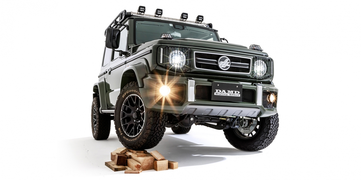 日本DAMA推出Suzuki Jimny專屬套件,讓你擁有一台Little G