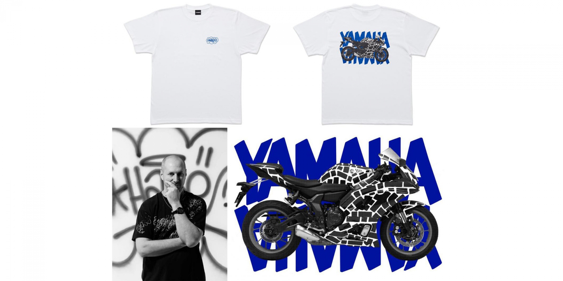 潮流×性能的完美融合！YAMAHA × Eric Haze 聯名T恤「HAZE YZF-R7 TEE 2025」正式發售