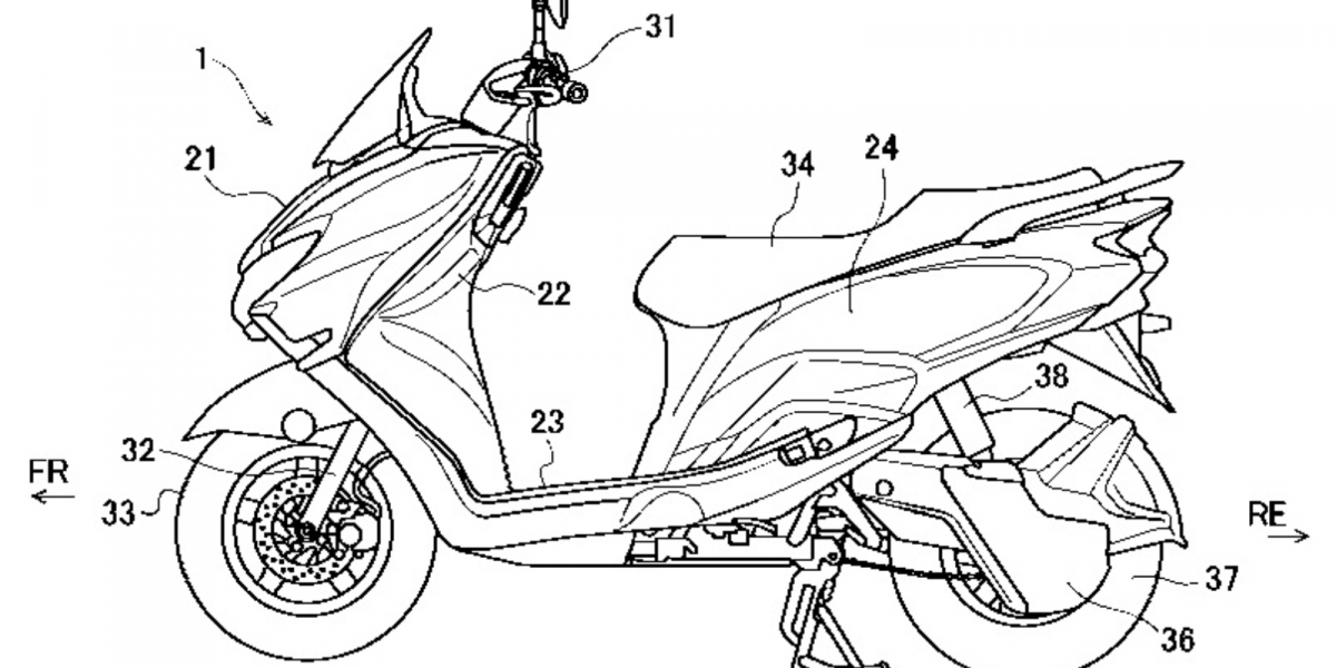 電動化革命行列再添一員? SUZUKI電動機車專利圖曝光
