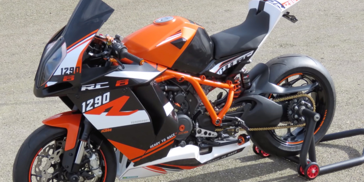 我把KTM RC8變快了!荷蘭神人將1290動力完整移植KTM經典仿賽RC8