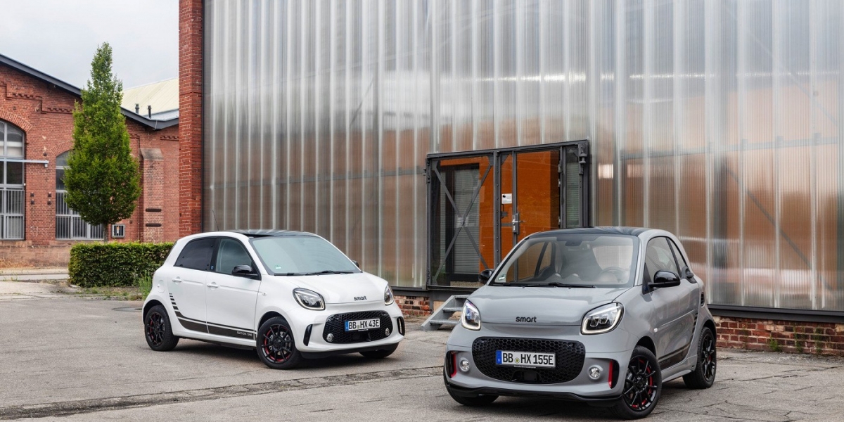 Smart EQ ForTwo、EQ ForFour改款變身,期待充電普及
