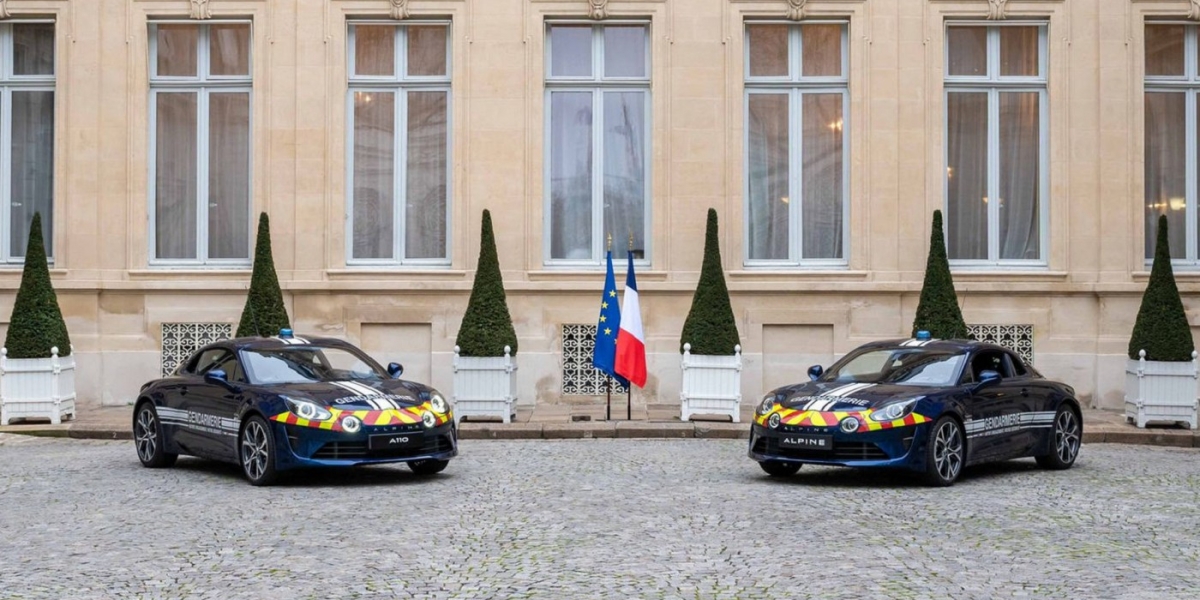 世界警車比拚,Alpine交付 A110s作為法國警車之用