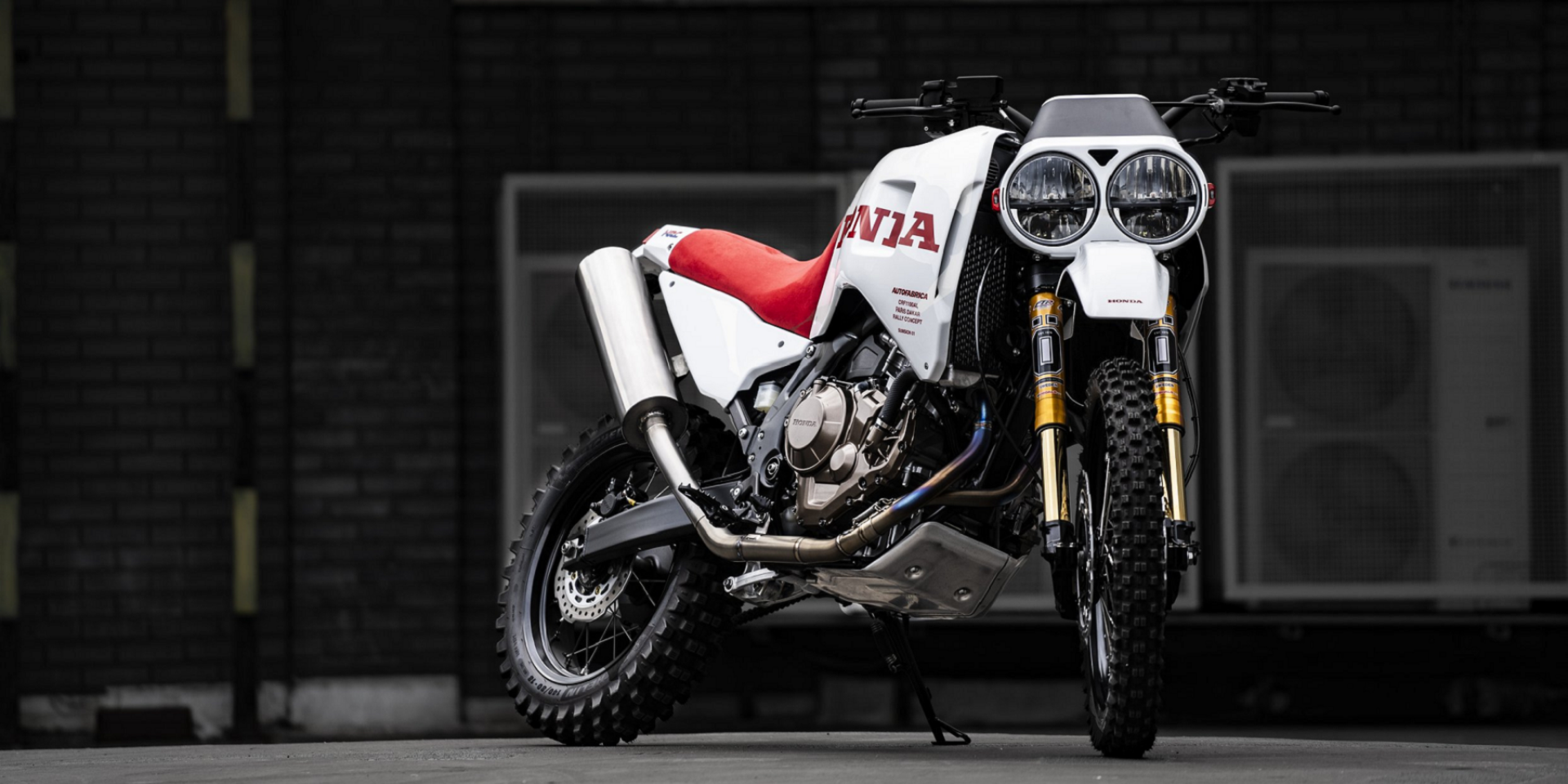 1980年代造型和現代電控完美結合。Honda CRF1100L 「Type 22」 by Autofabrica