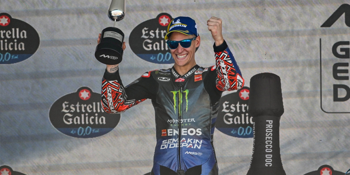 不改的YAMAHA比較強?重返頒獎台Fabio Quartararo:今天這台M1跟COTA用的是同一台!